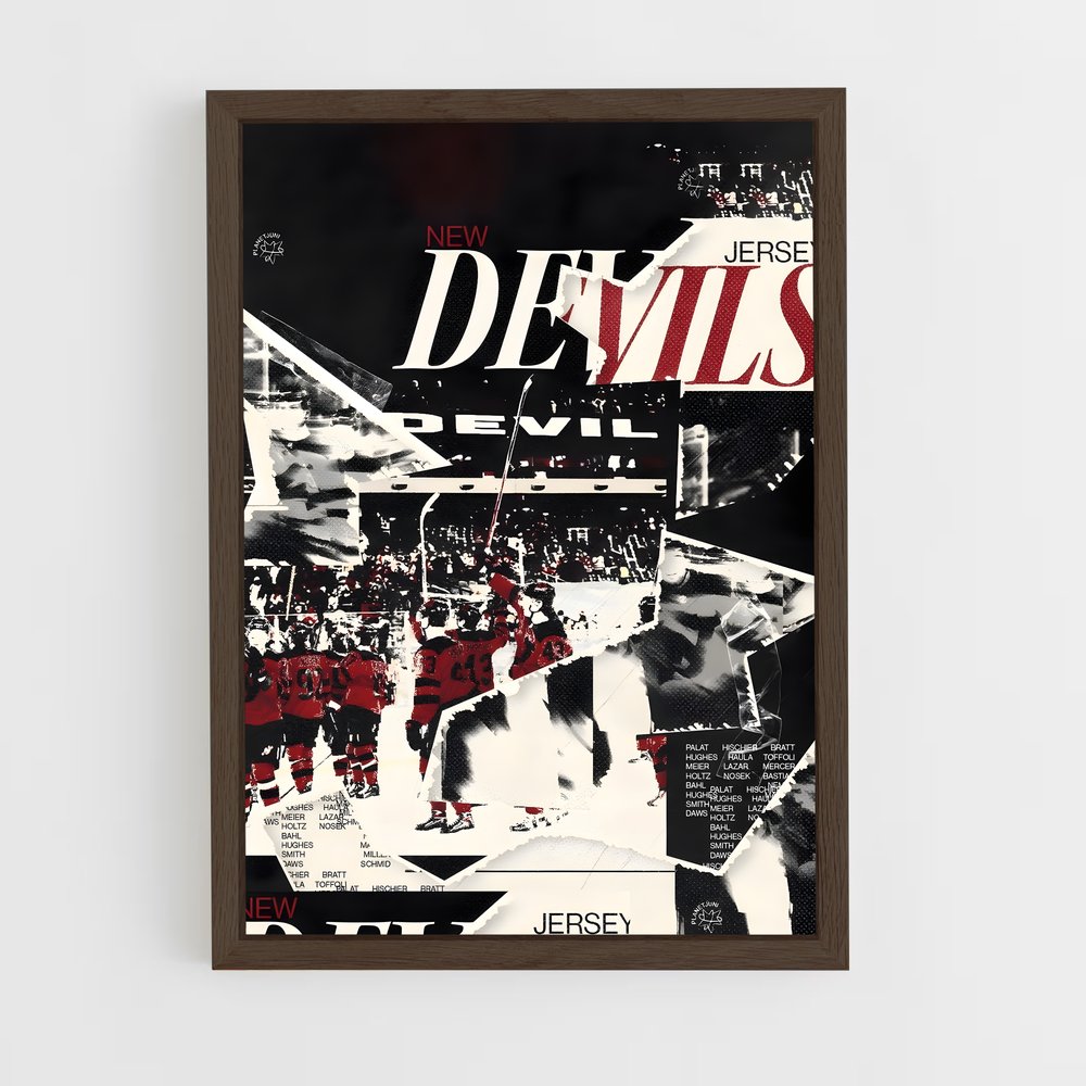 Poster Le Démon de Jersey – affiche Hockey sur glace (vue 5)
